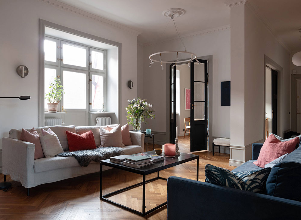 独特的斯堪的纳维亚风格公寓设计-10