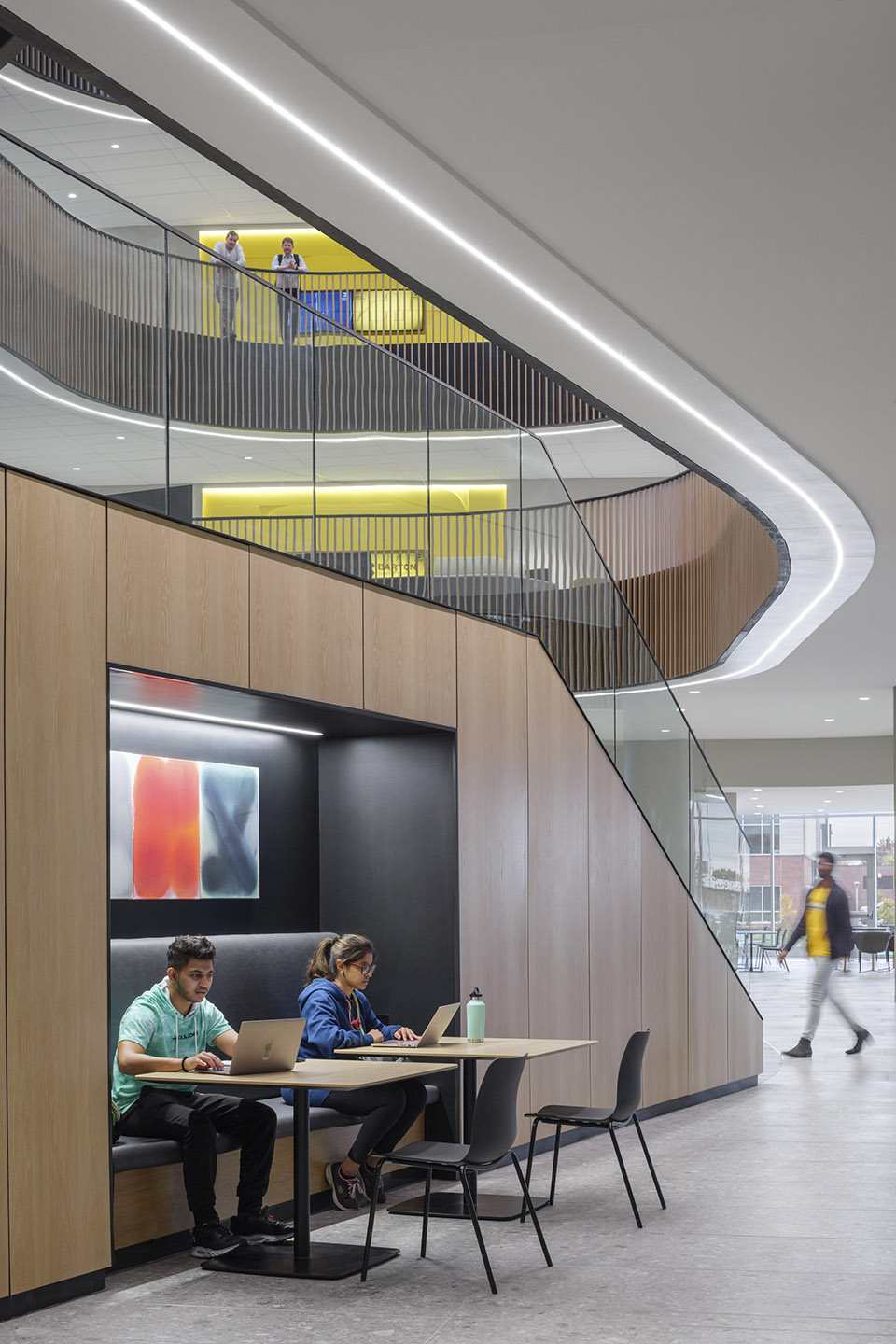 威奇托州立大学巴顿商学院 – 伍尔西楼丨美国威奇托丨Gensler-45