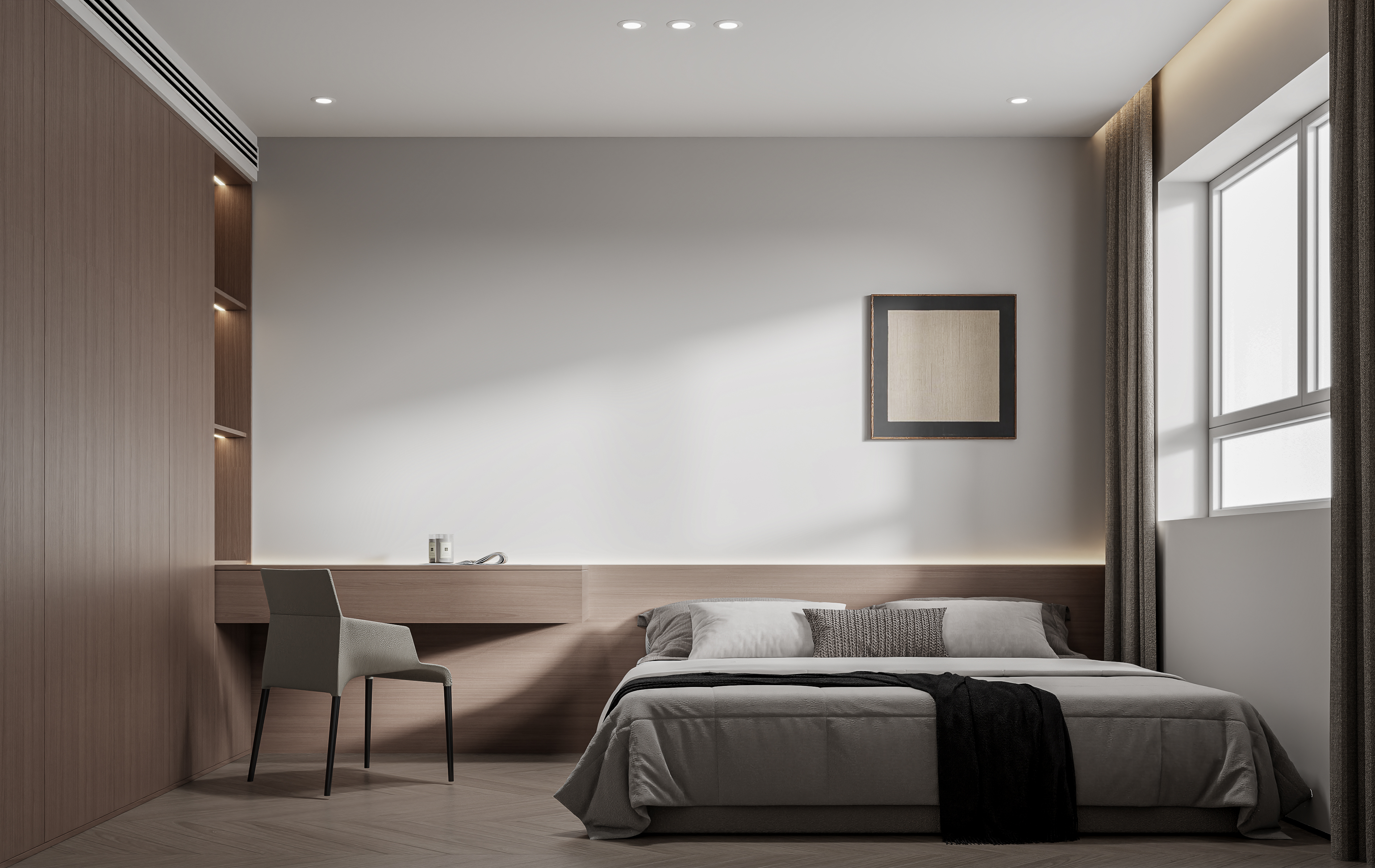 实体项目--建面160意式效果图-6