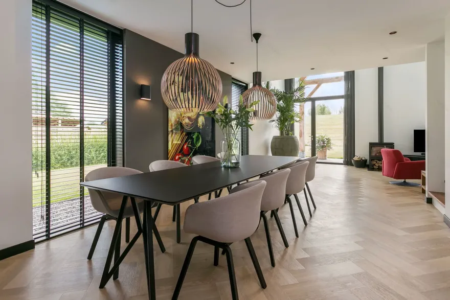 荷兰明亮当代住宅,设计感与自然和谐共生-2