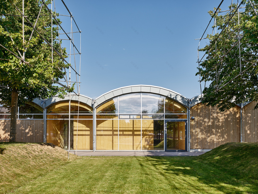 公共公园内的幼儿园与博物馆共享空间设计-12