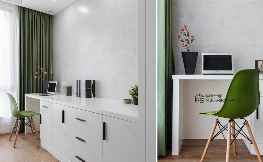 英溪桃源 130㎡北欧现代风家居设计,自然与工业共生的平衡美-63