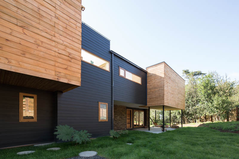 智利 Wulf House 湖畔别墅，融入景观与节能设计-31