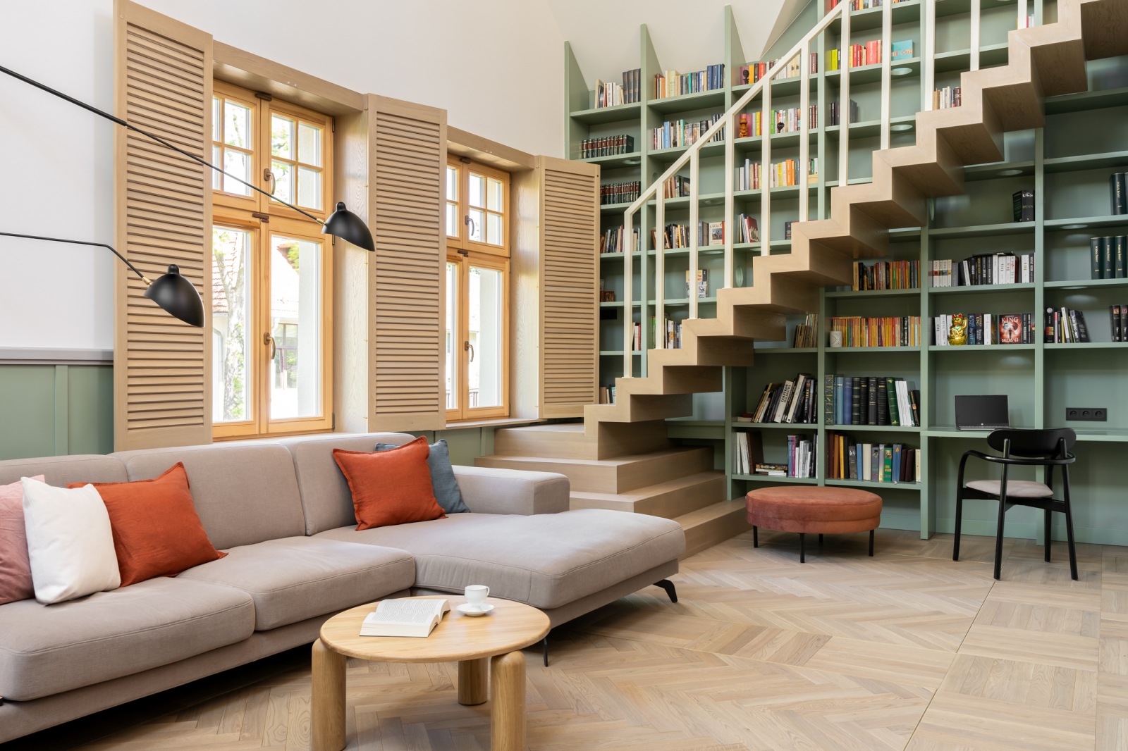 索波特某公寓二层住宅翻新项目丨波兰索波特-26