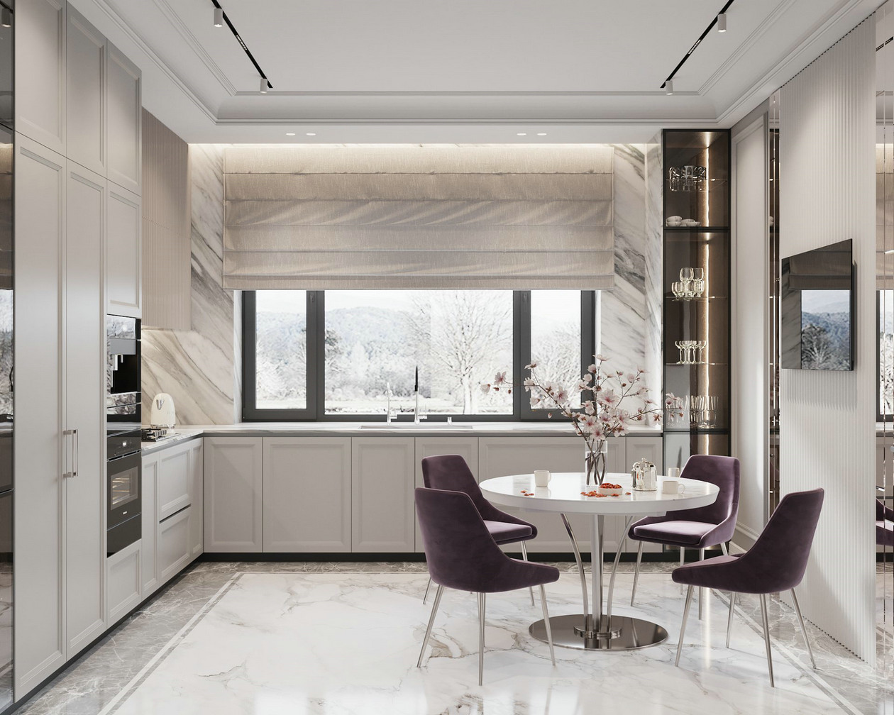 360㎡大平米住宅设计 轻奢高级感！-13