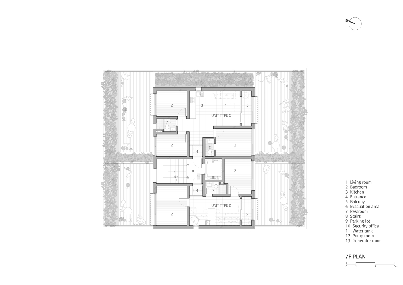 韩国黄脚住宅楼丨韩国首尔丨OALab-26