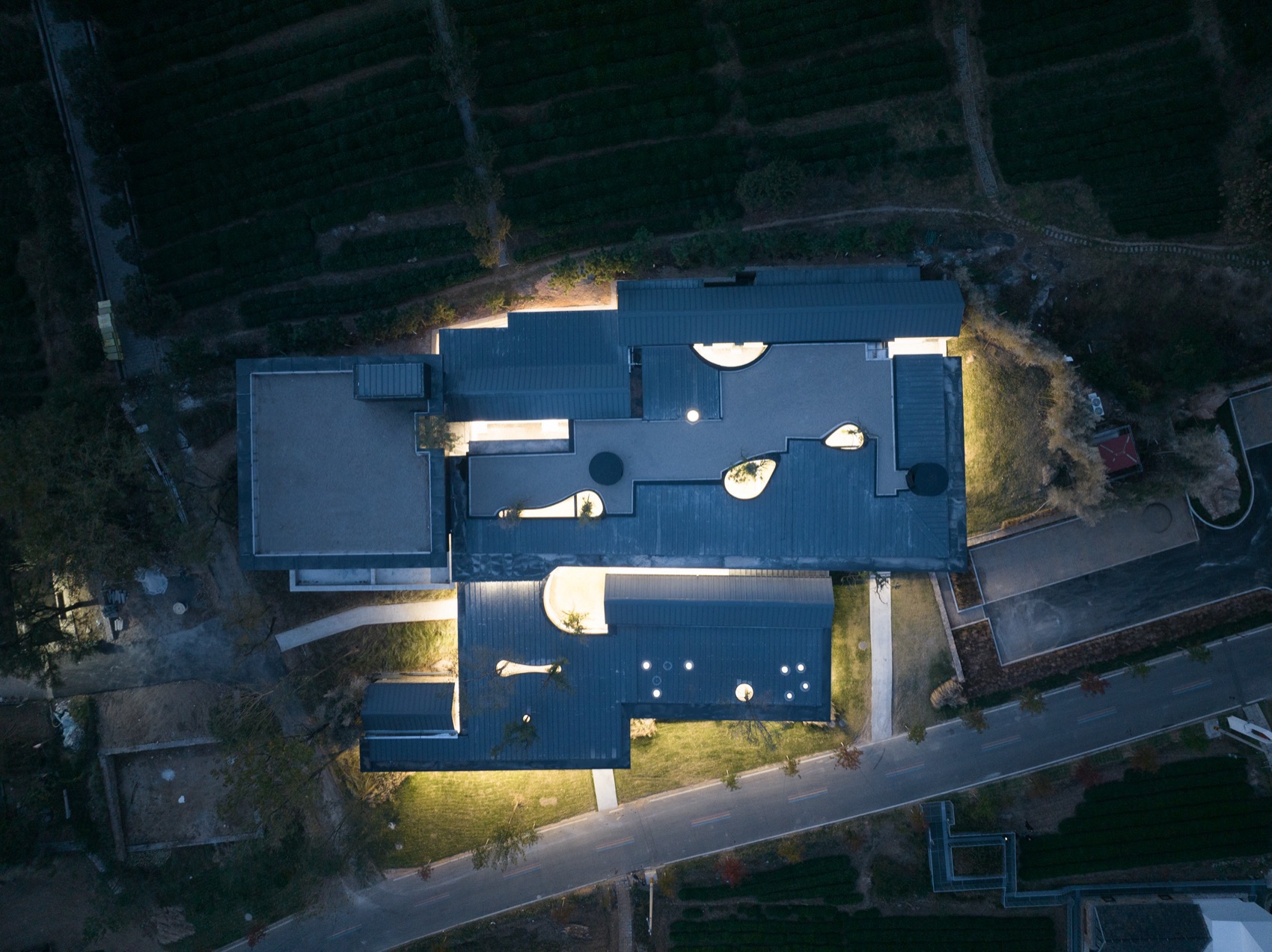 日照朝元山茶乡会客厅丨中国日照丨孔祥伟工作室-9