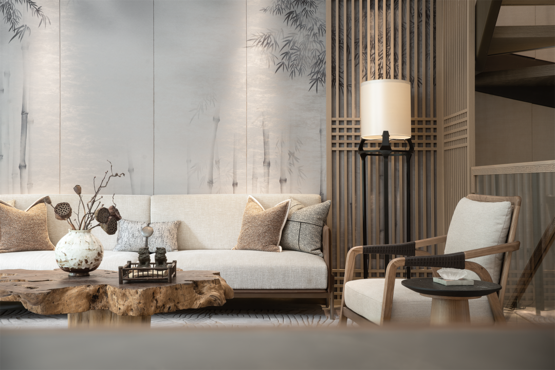 长沙建发松雅院下叠样板间丨中国长沙丨元禾大千(软装),深圳盘石设计有限公司(硬装)-2