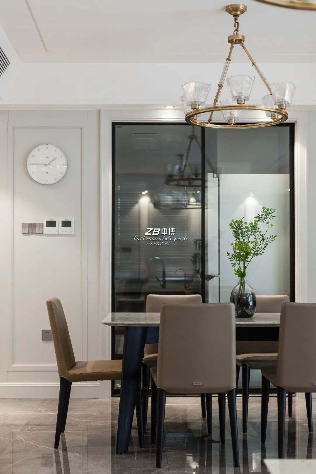 ZB design | 同事115平超有质感的轻奢风，效果好到没朋友！-27