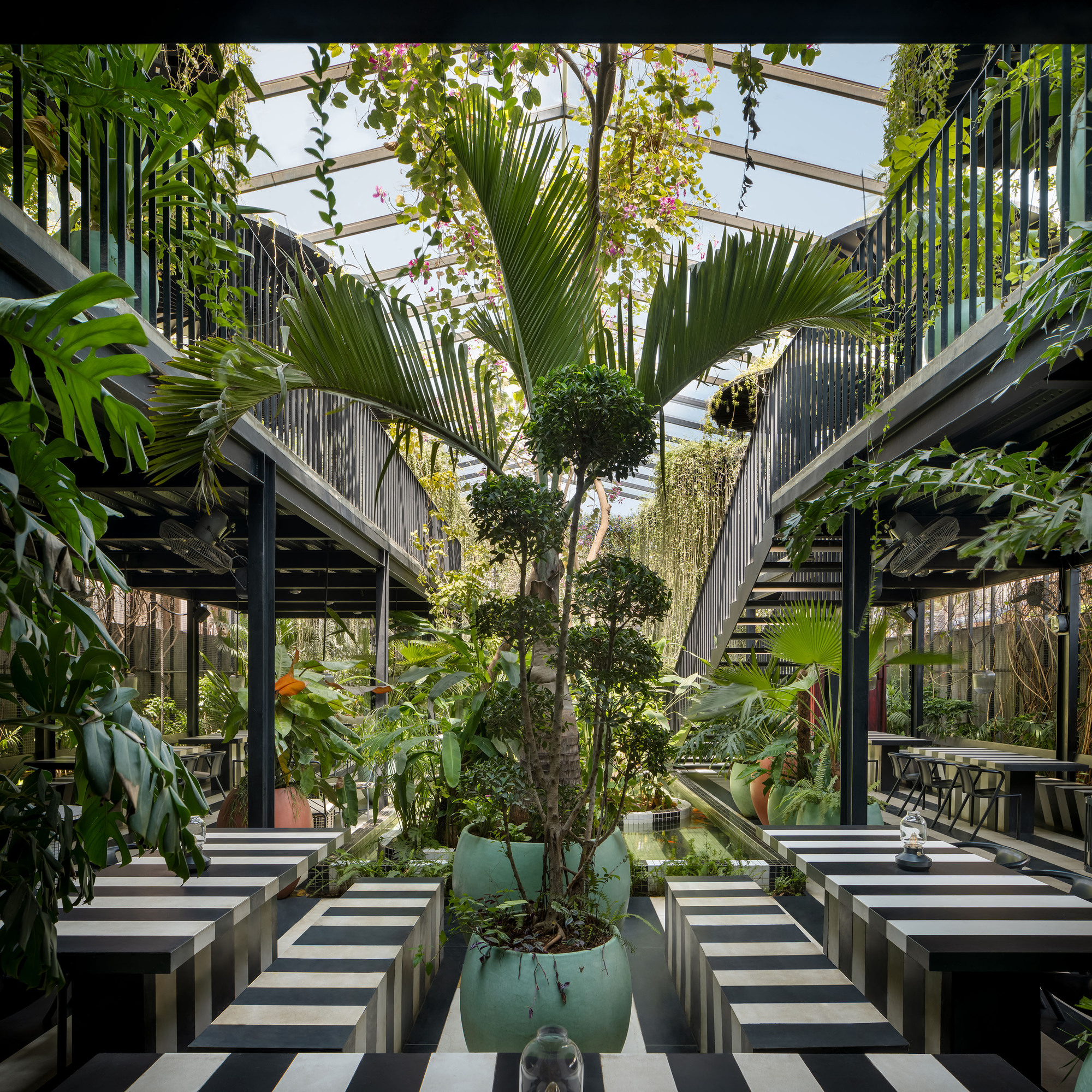 日出花园餐厅丨印度班加罗尔丨M9 Design Studio-30