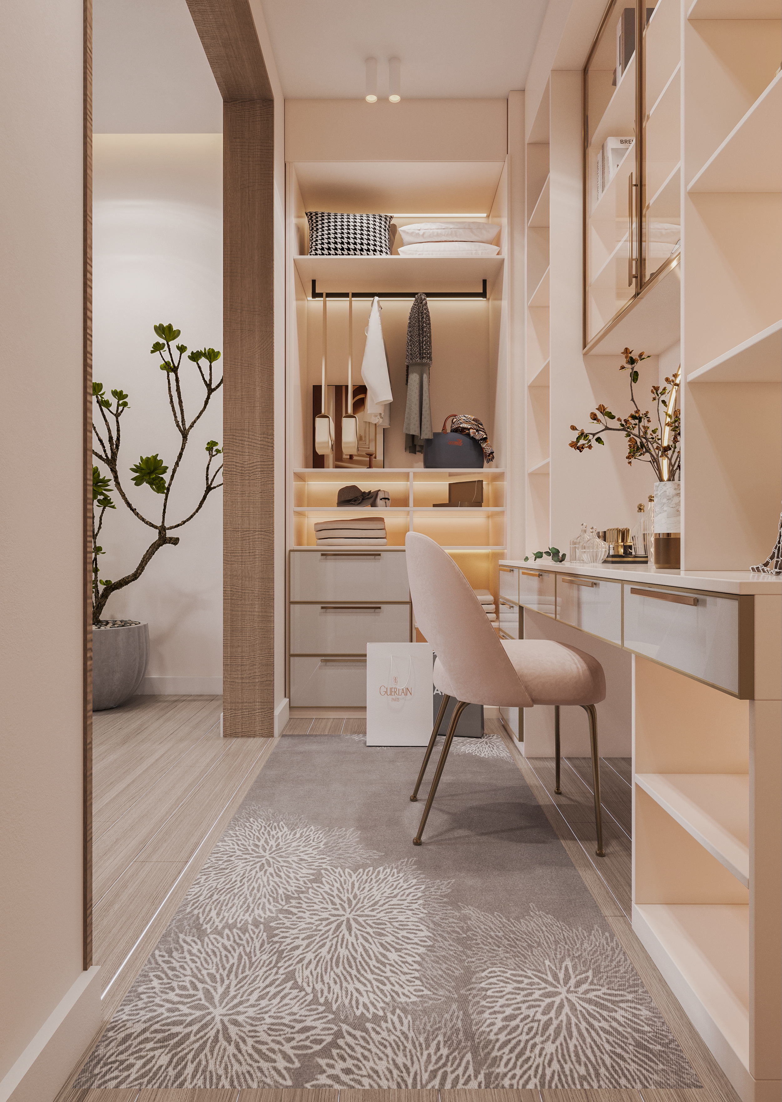 GIRLS ROOM 卧室设计丨沙特阿拉伯丨Shoroq osman-9