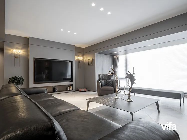 深圳南山中心区 220㎡艺术之家丨中国深圳丨尚层别墅装饰(南山)-25