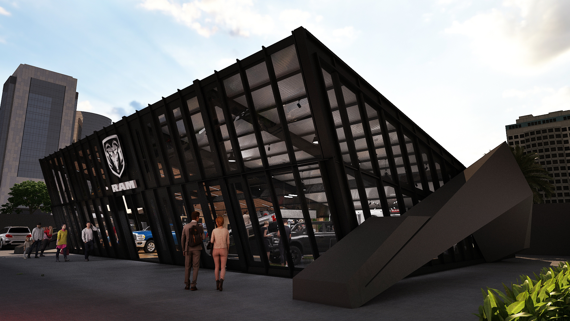 Flagship Dodge Ram - Espaço Construído-3