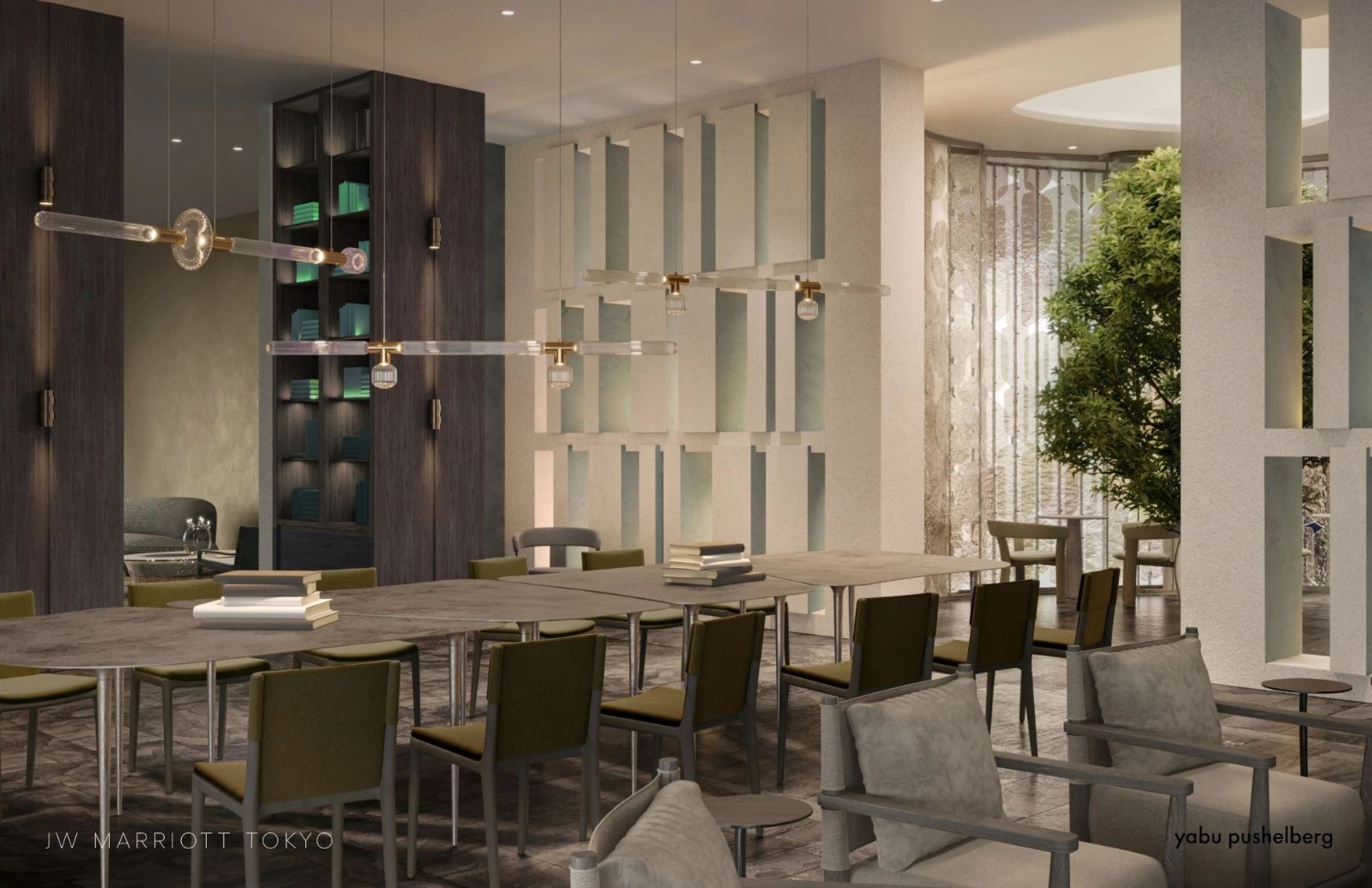 东京JW万豪酒店丨日本东京丨Yabu Pushelberg事务所-14