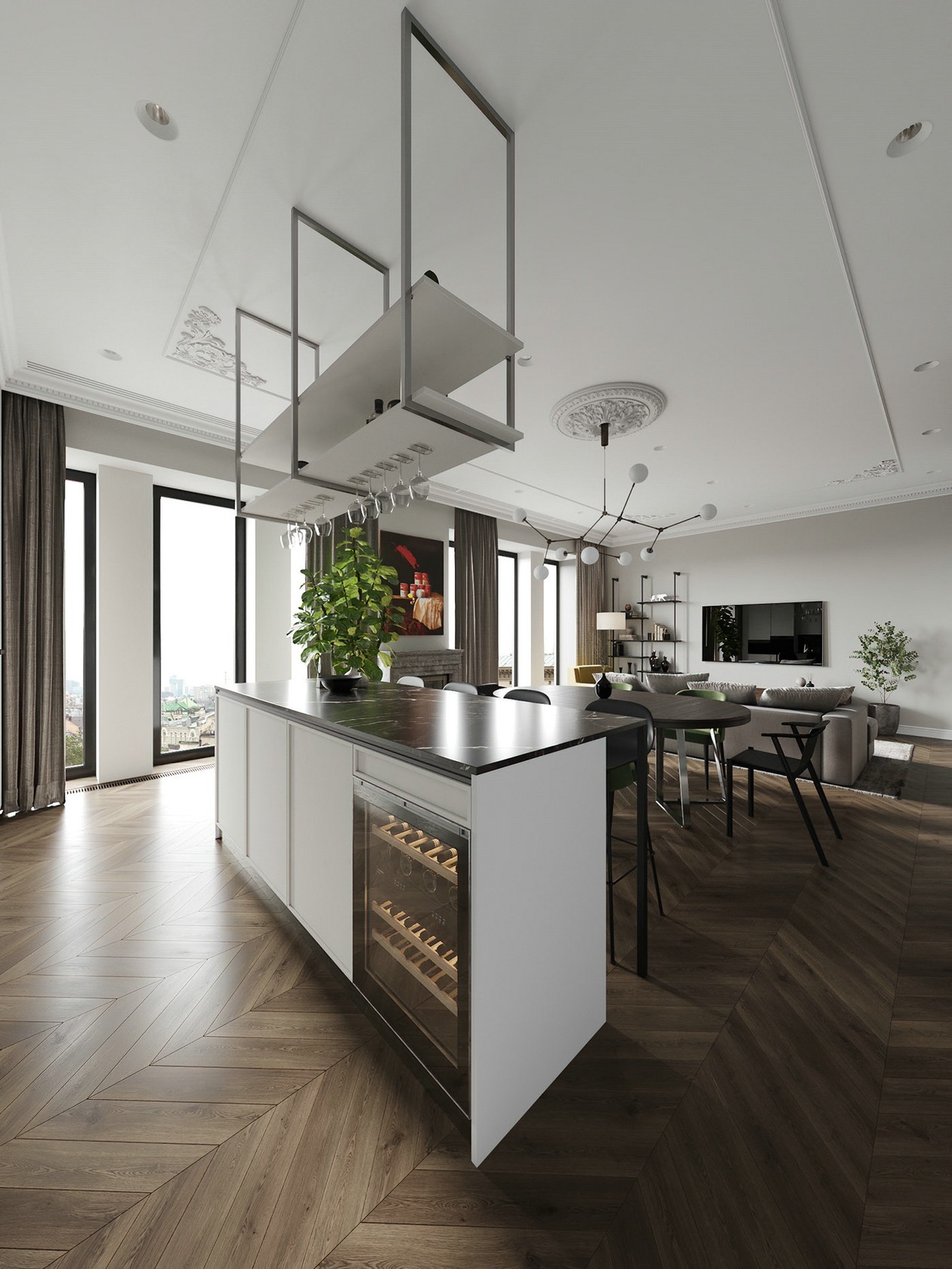 莫斯科公寓 简洁大气！-3