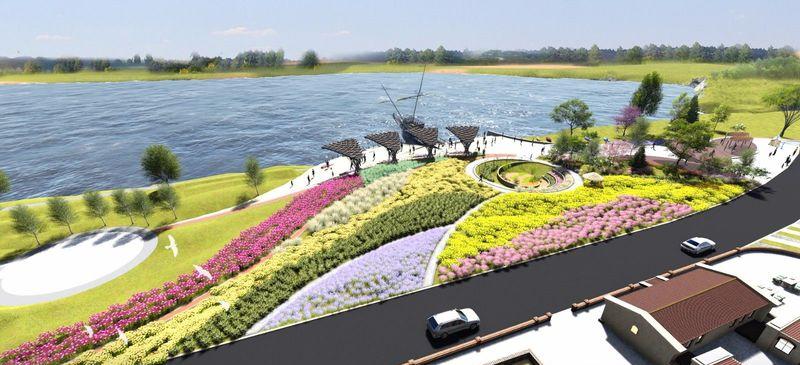 乌海巴彦木仁渔村景观规划设计-4