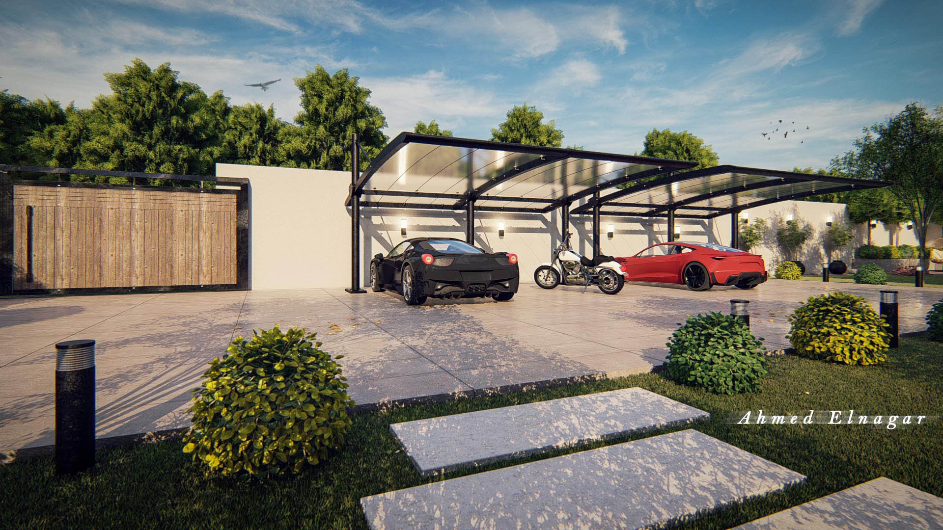 别墅花园设计 13丨阿联酋迪拜-9