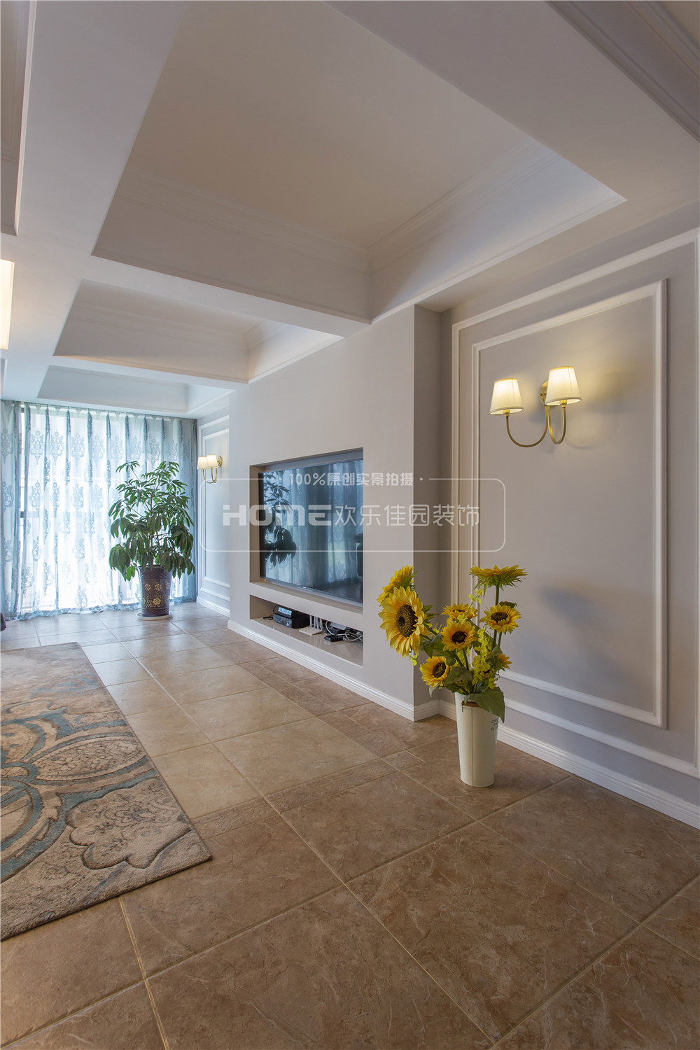 成都观城 220 平简约美式装修，家庭温馨空间设计-30