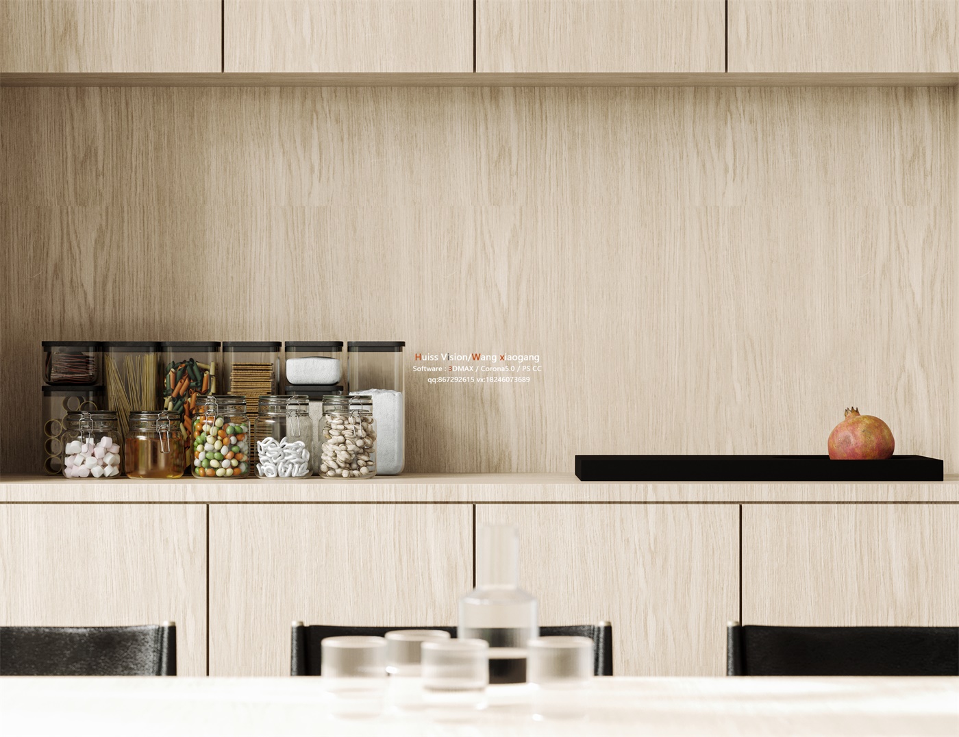 下沉客厅设计展现现代客餐厅魅力-12