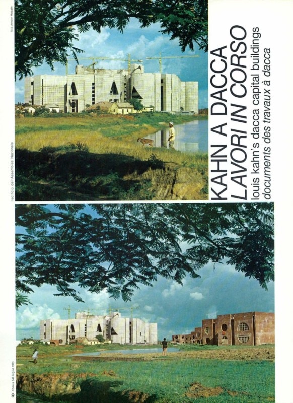 达卡政府建筑项目（含国民议会大楼,中央医院等）丨孟加拉国达卡丨路易斯·康（Louis Kahn）-5