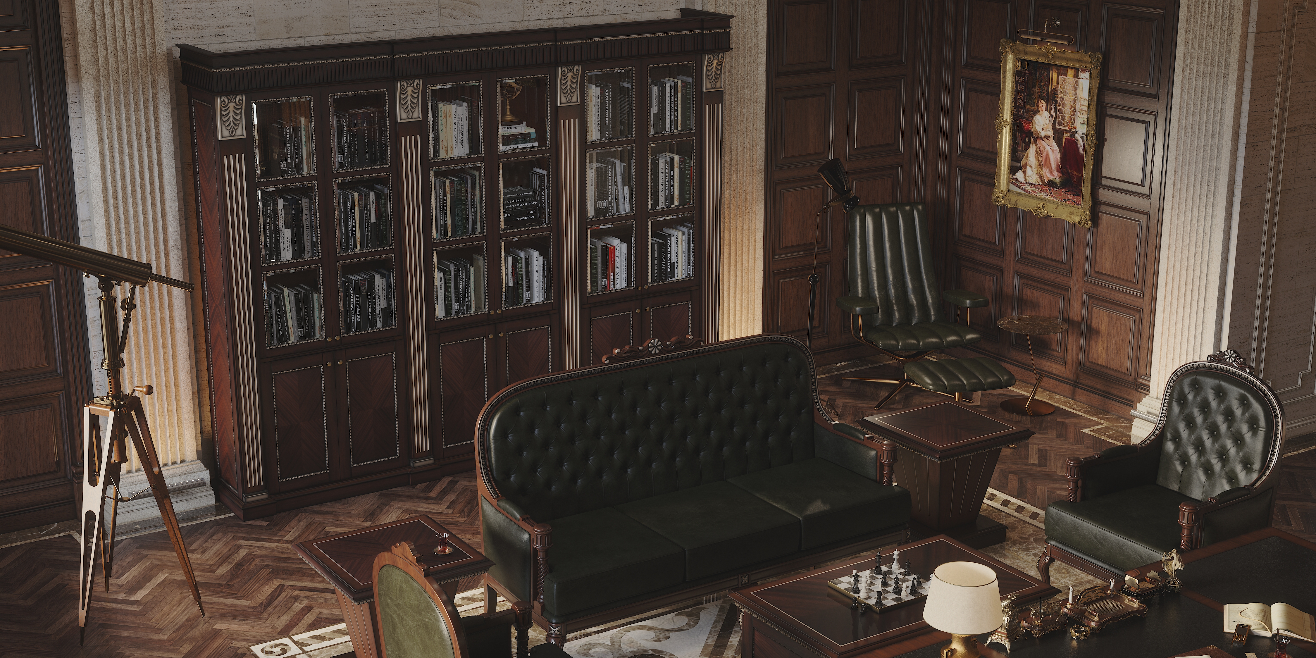 传奇行政办公桌套装丨土耳其丨Nariman Akhad-7