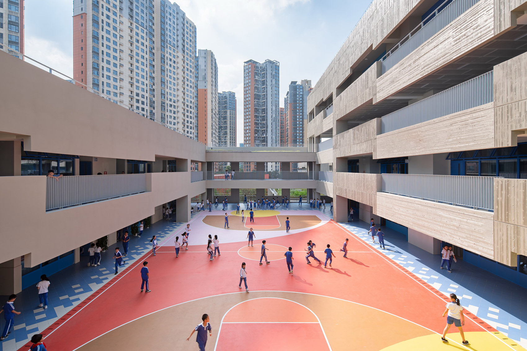 龙岗双子星学校（围龙书院,围屋学社）丨中国深圳丨URBANUS都市实践-40