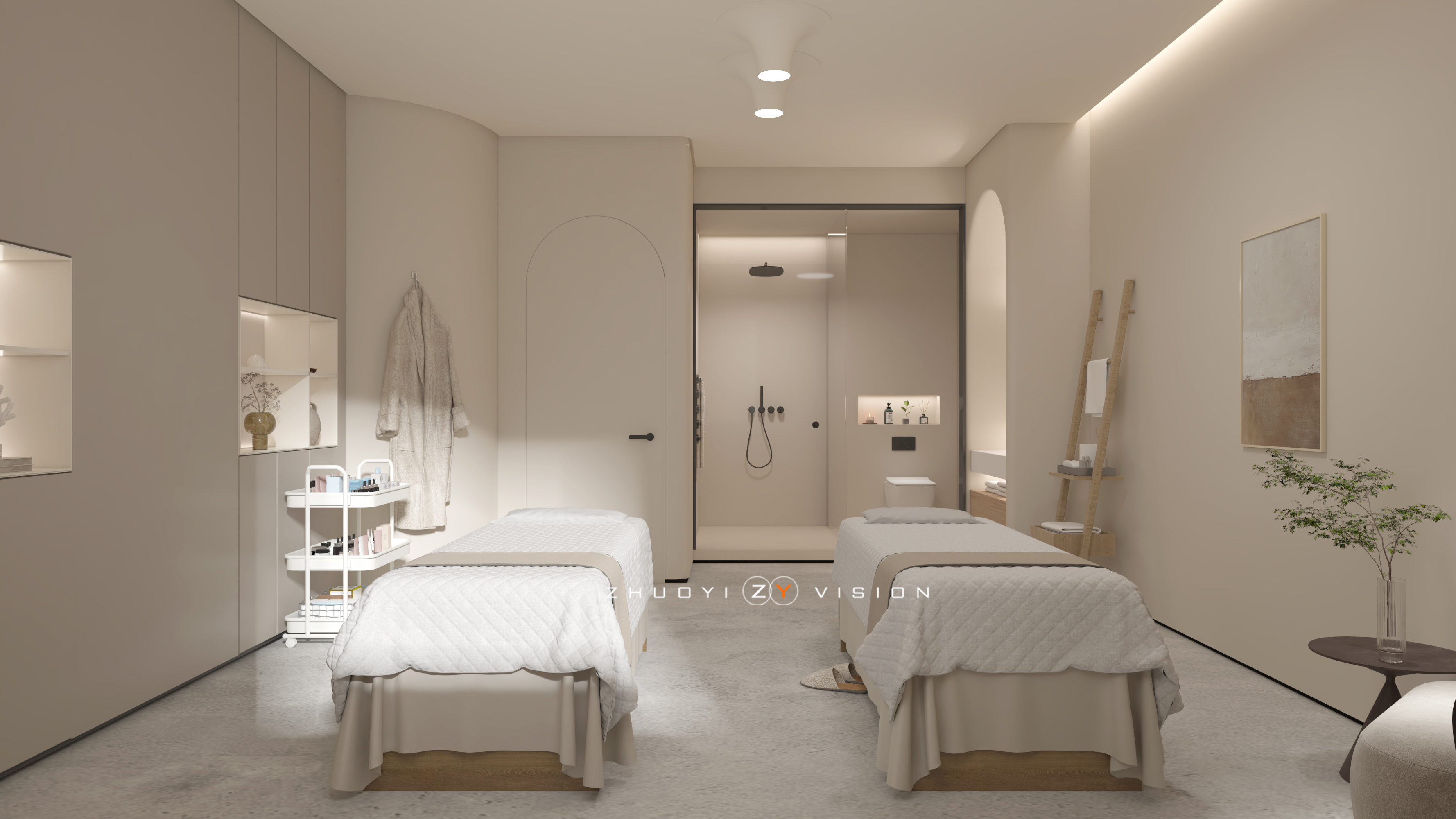 美容院设计表现-7