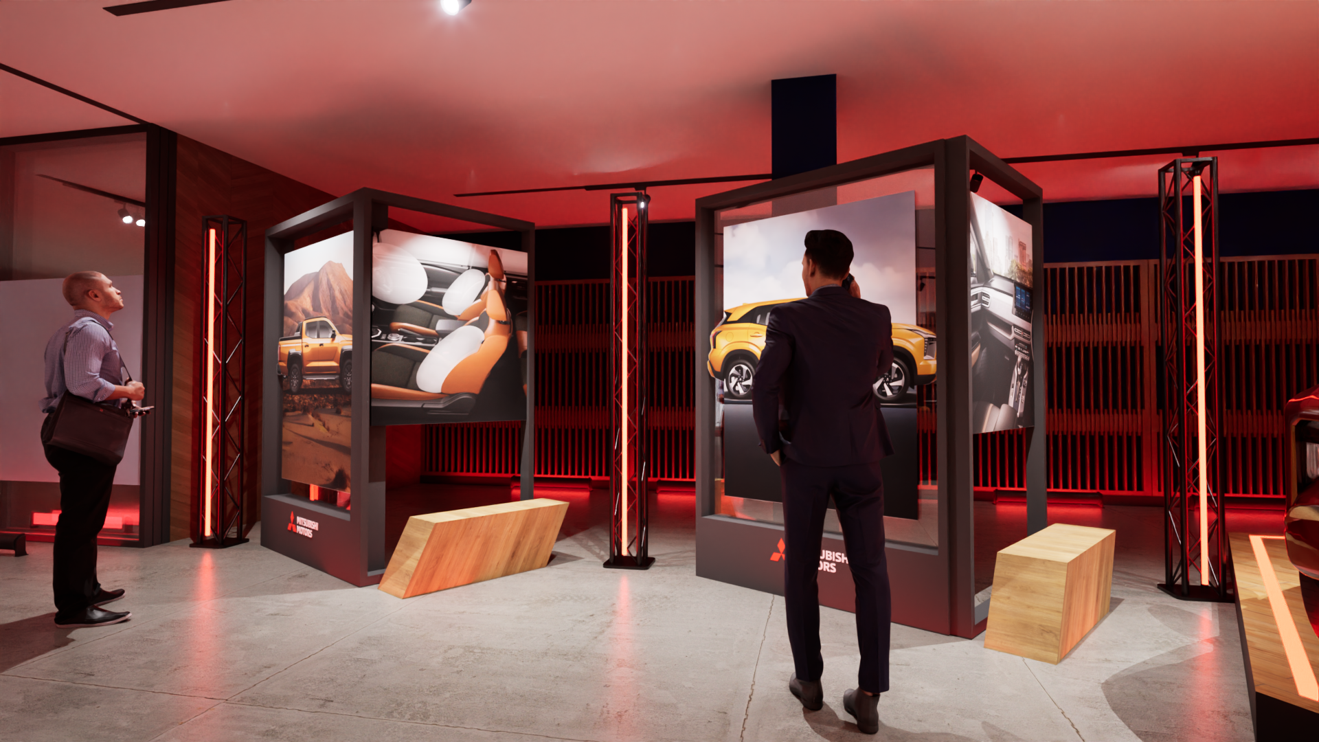 Mitsubishi Kick  Off Meeting场地设计与制作丨墨西哥墨西哥城-10