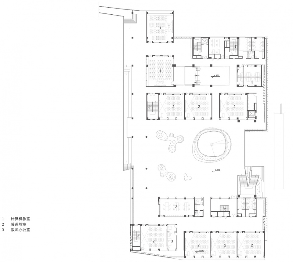 南山科苑小学改扩建 | 复合功能与灵活空间的创新设计-84