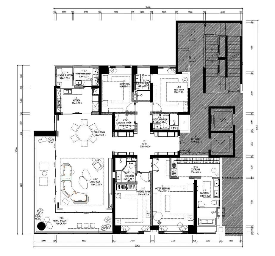 湘江之畔的潮流豪宅 · 旭辉铂悦湘江样板间设计丨中国长沙丨斯库图拉(上海)SCULTURA-122