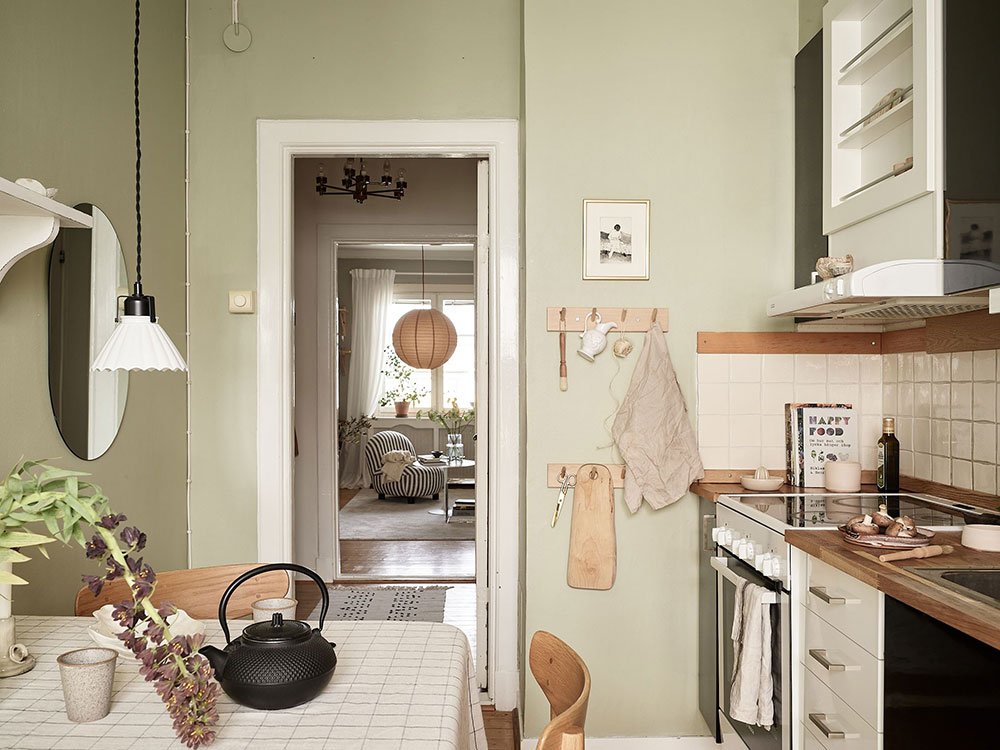 哥德堡舒适的灰米色公寓-14