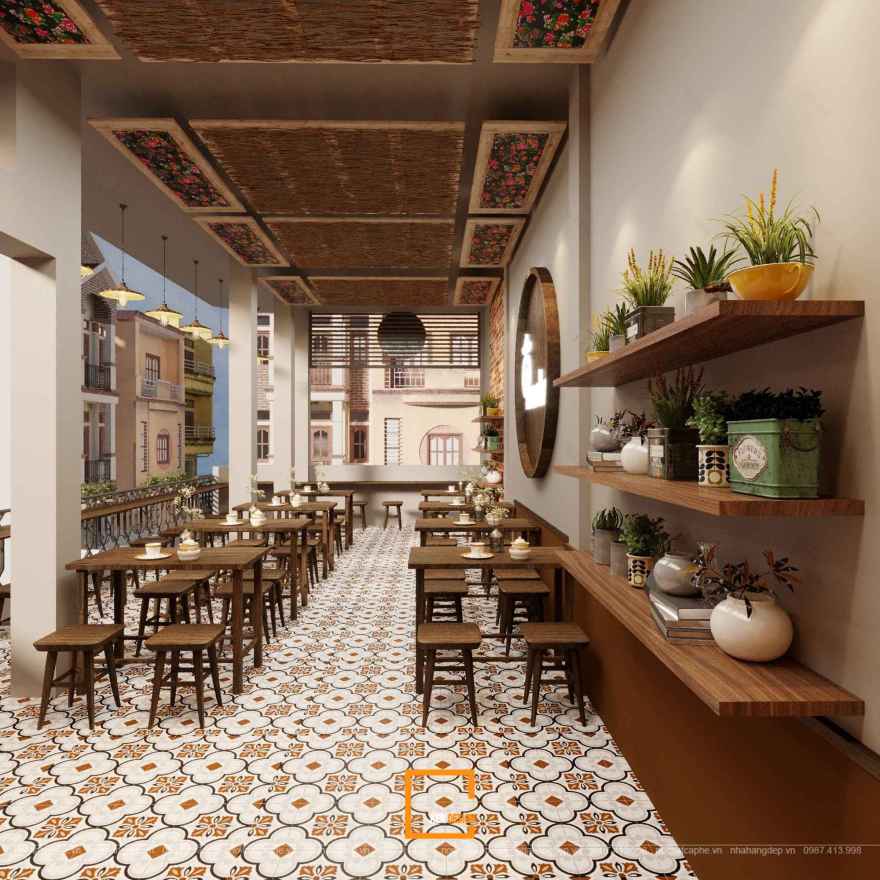 Ô Bun Cha餐厅设计丨越南河内丨KenDesign-34