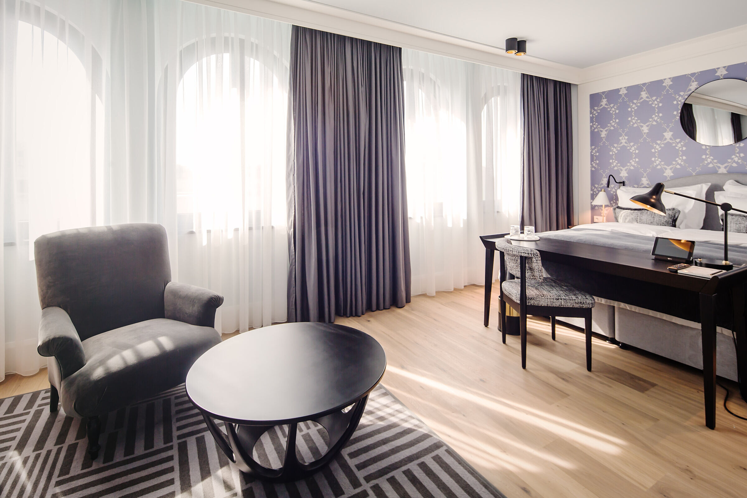 汉堡 Tortue Hotel 定制壁纸打造梦幻空间-15