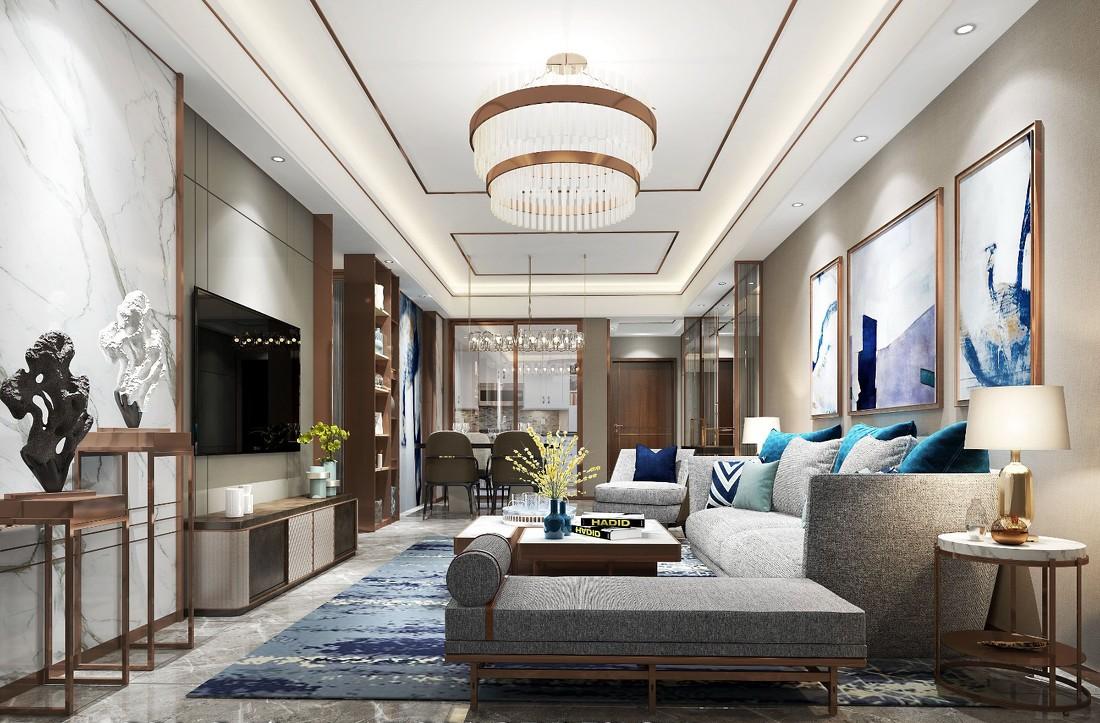 
京华假日湾花园样板房装修设计 -0