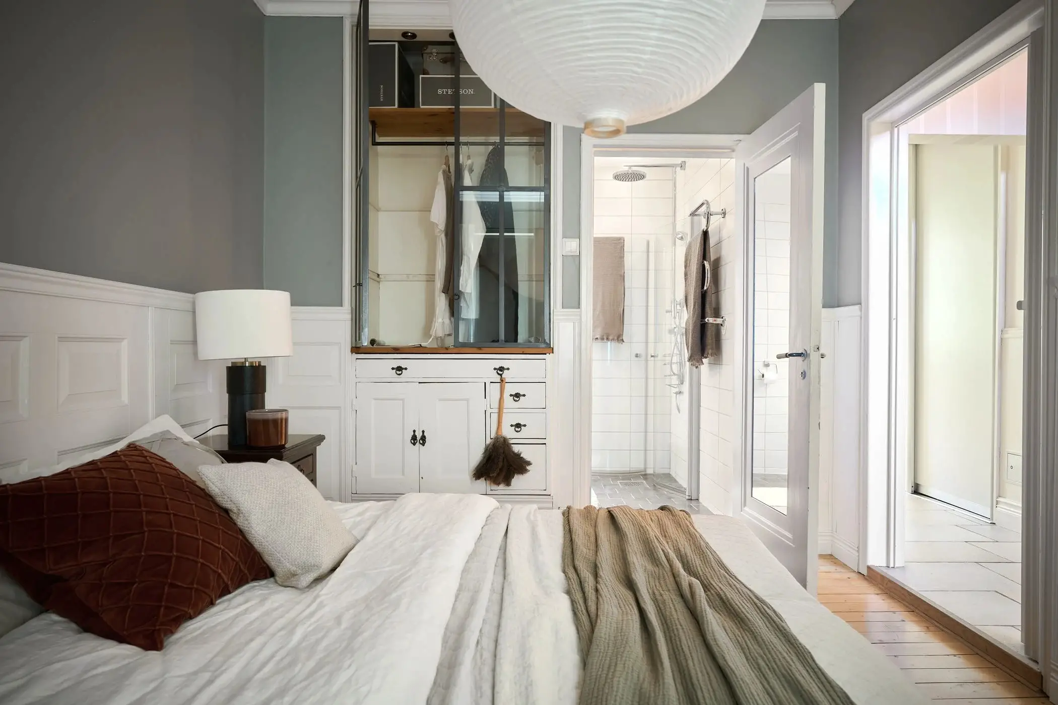 96m2 瑞典顶楼公寓 | 现代都市中的乡村魅力-15