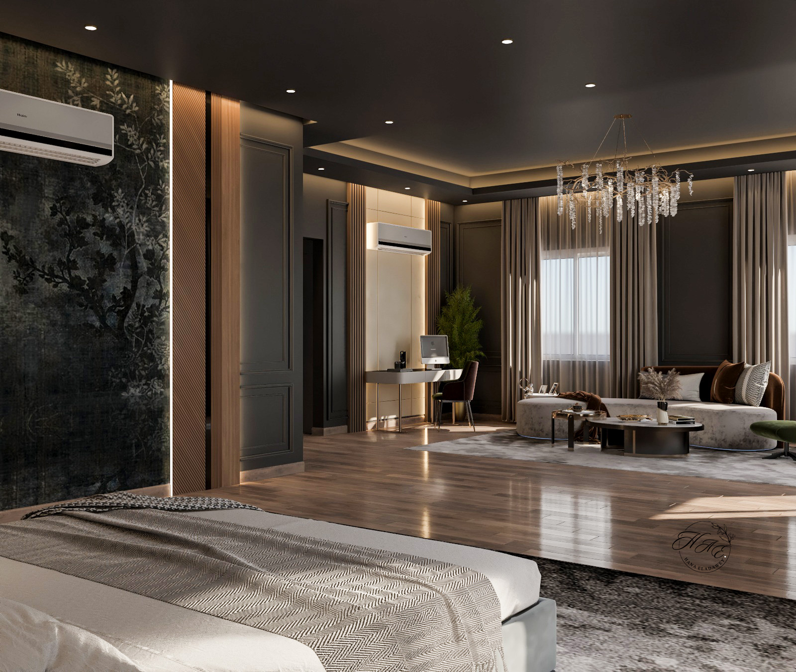 Master Bedroom Design in ksa-3