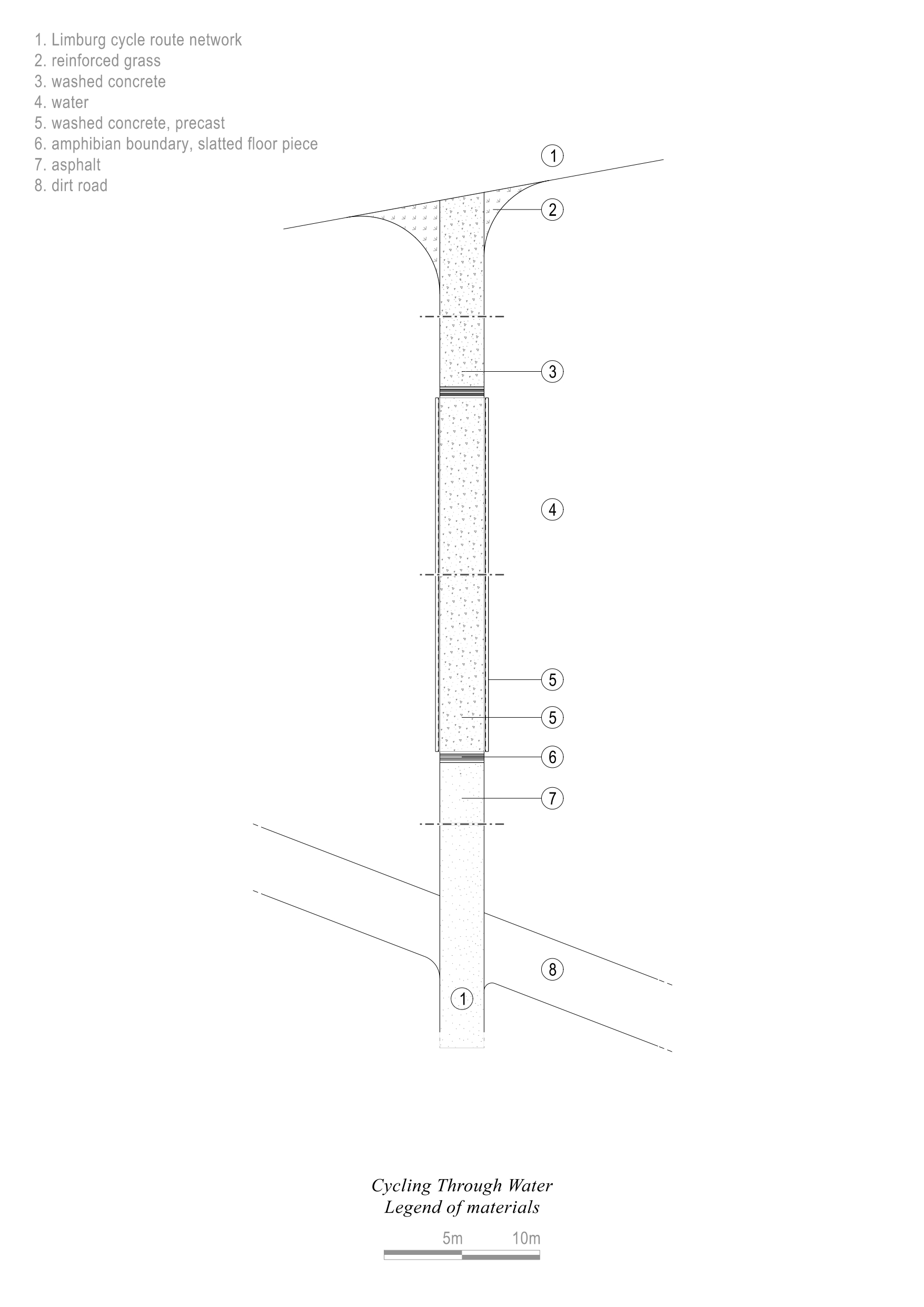 比利时林堡·水上自行车道丨Lens°ass Architecten-37