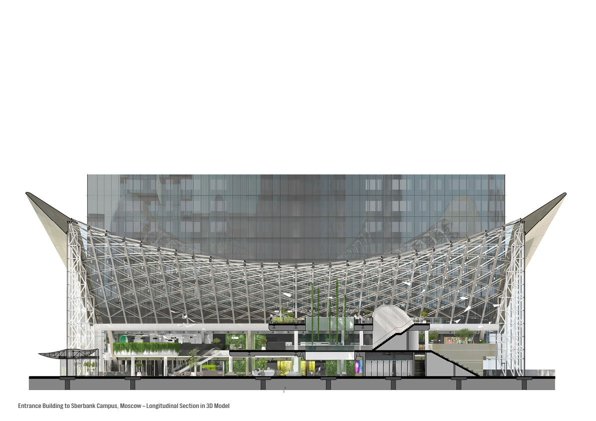 Sberbank 新总部入口建筑丨俄罗斯莫斯科丨Evolution Design-28