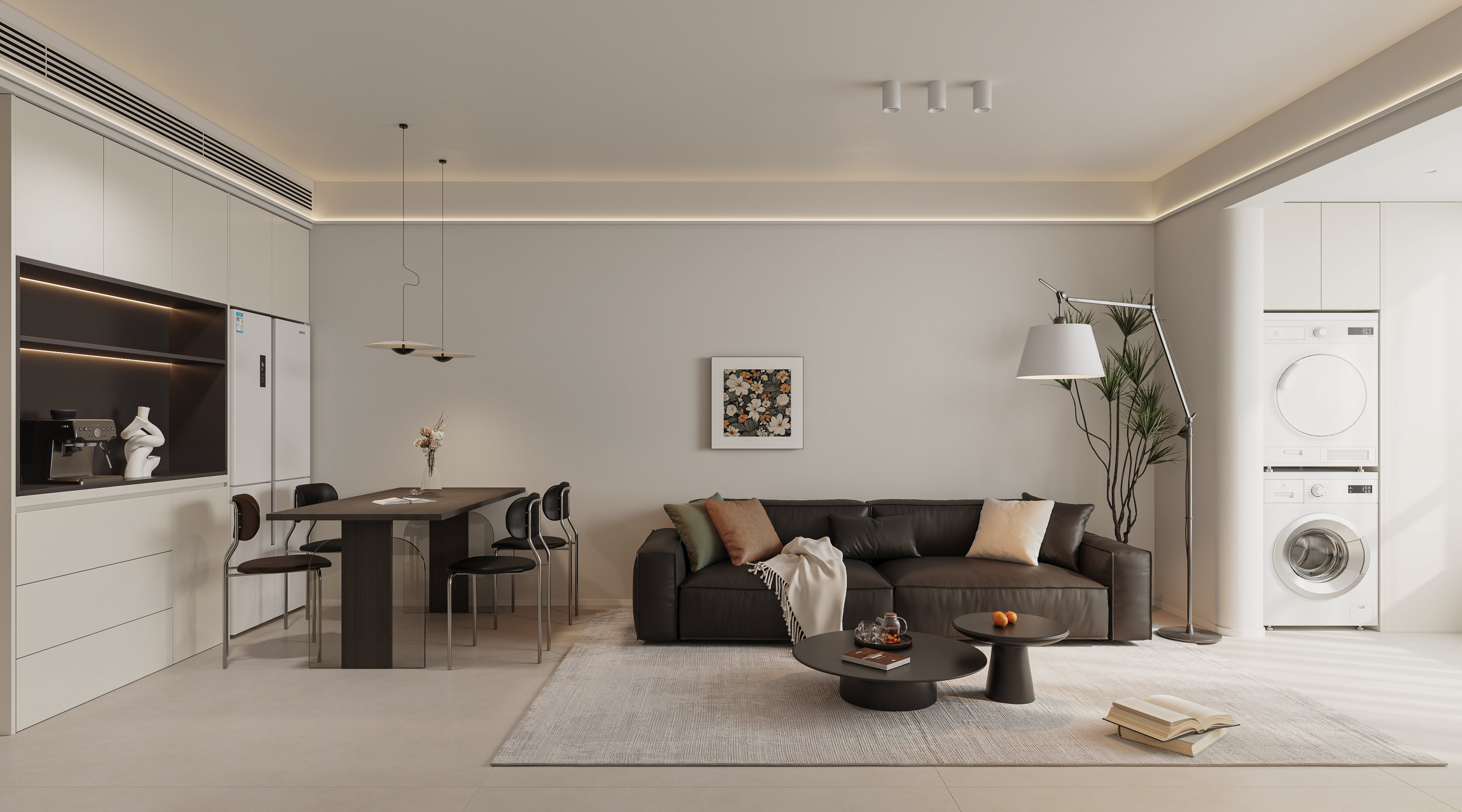 绘感视觉设计——现代简约客餐厅案例-1