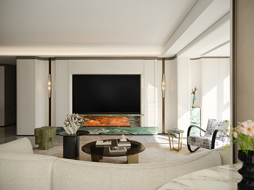 观享际SKH丨298㎡简约大平层丨中国南京丨观享际SKH室内设计-3