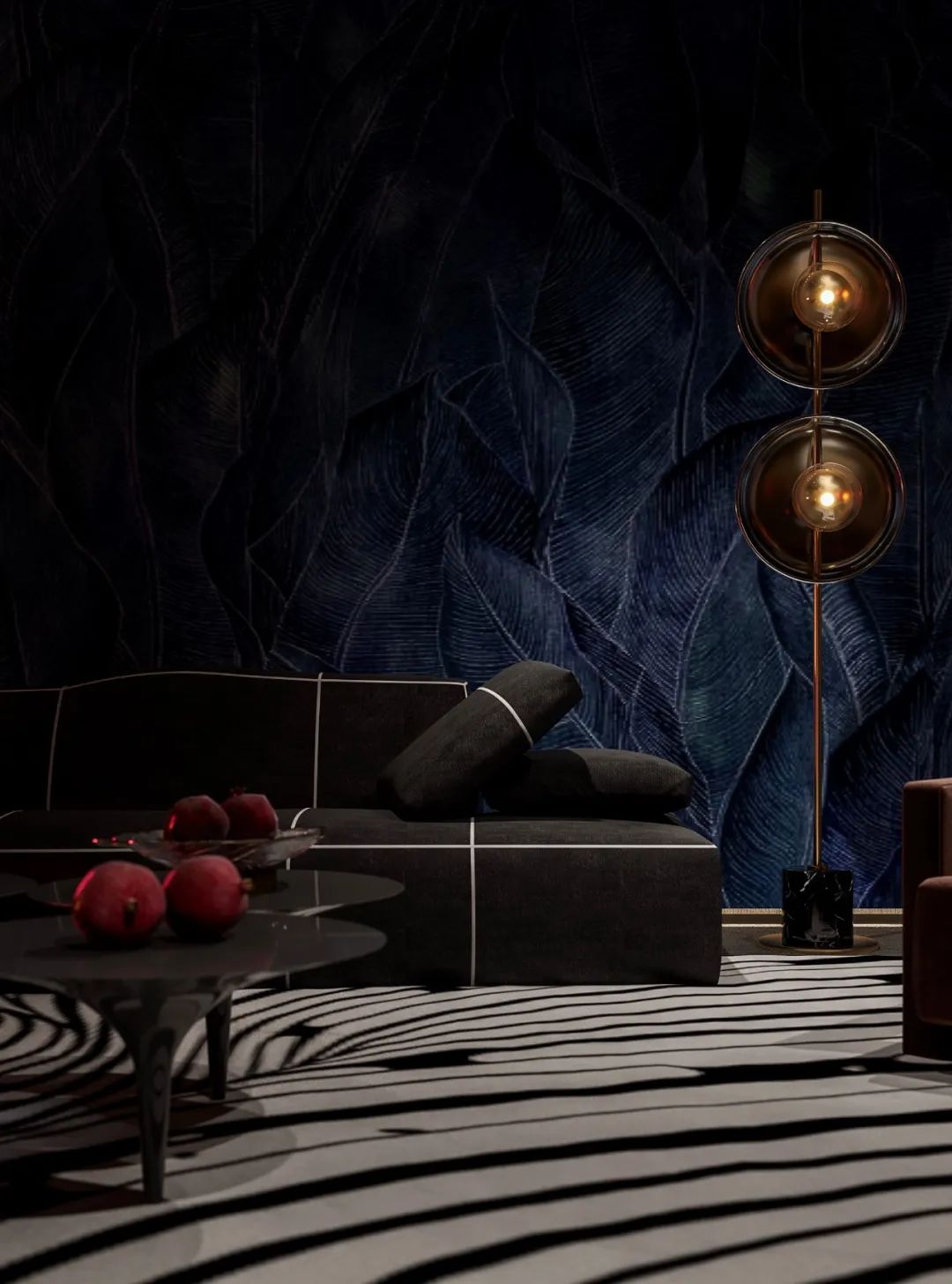 上海 1200㎡大平层,现代与自然完美结合-43