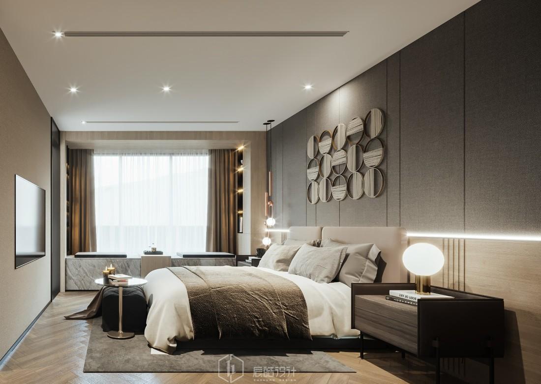 成都高新区蔚蓝卡地亚低调奢华室内设计丨中国成都-22