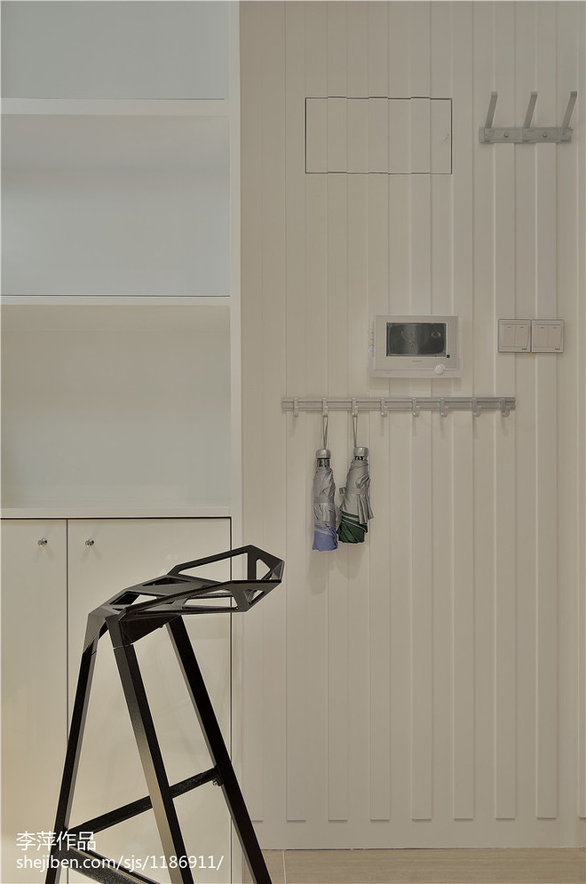 26万元二居100平米装修案例  简约而不简单  中电颐和家园-18