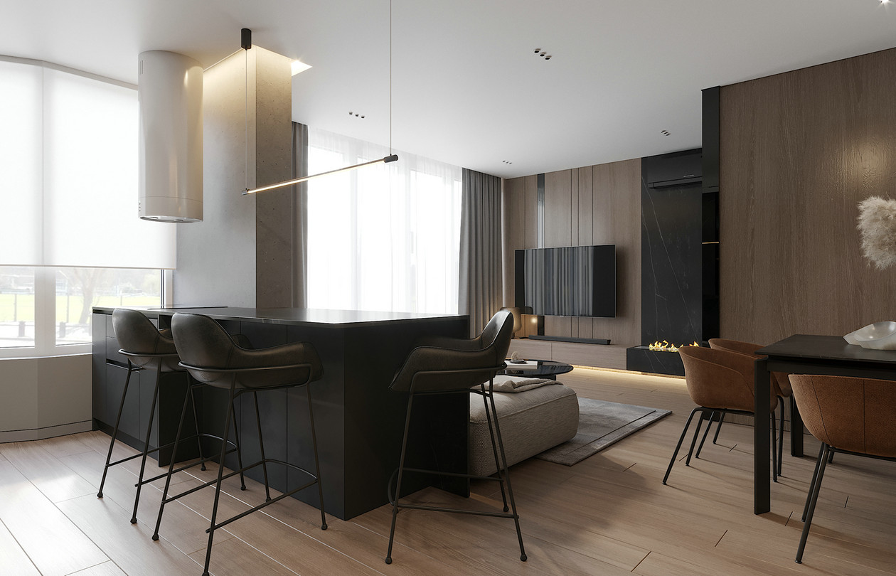 乌克兰小空间公寓设计 极致舒适的家！-3