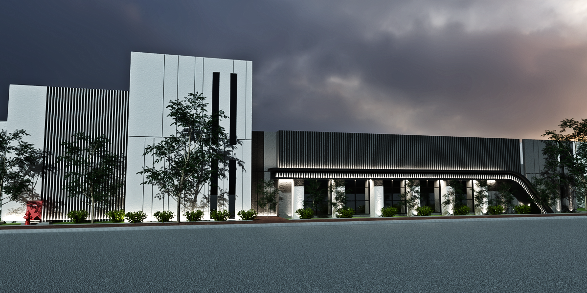 丰田培训中心外观设计-2