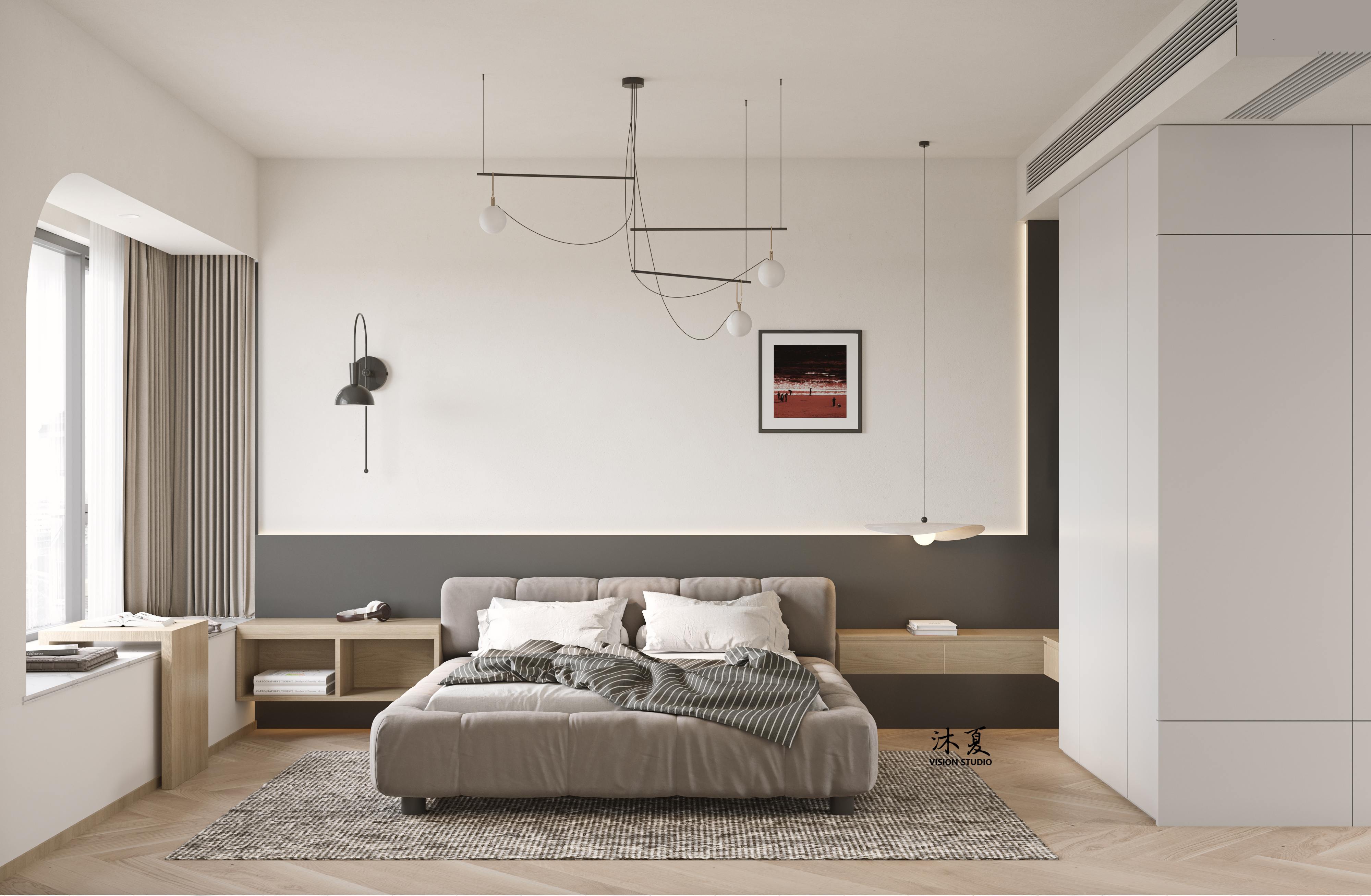 可以宅着的主卧-4