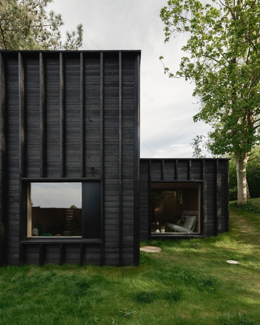 隐藏中庭住宅丨丹麦丨Förstberg Ling-30