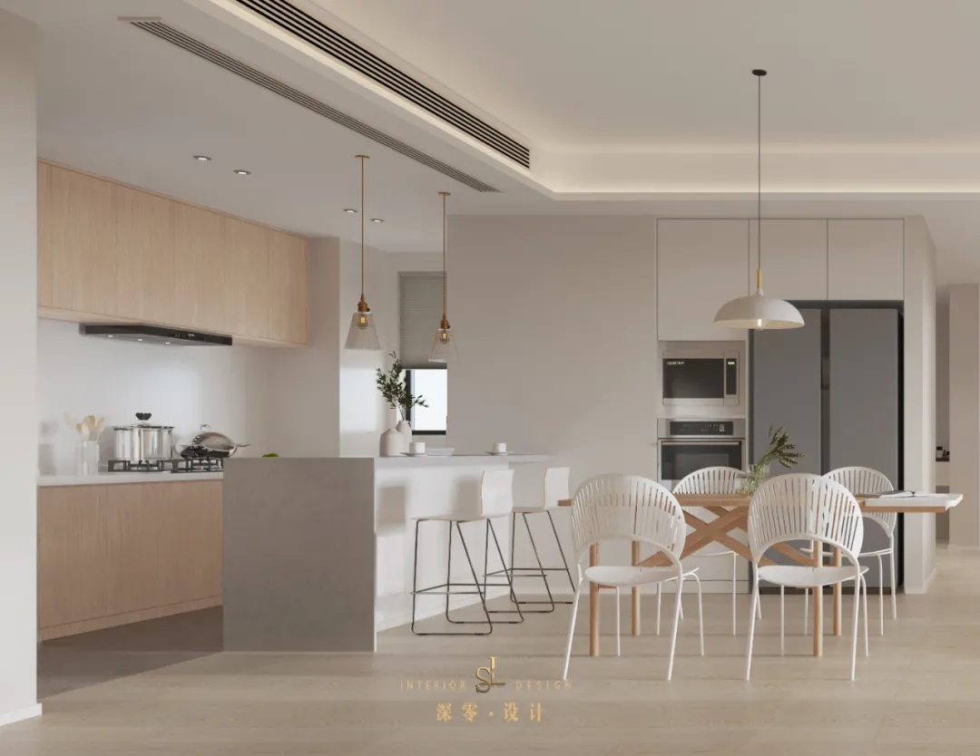 韩式简约 160㎡复式 | LDK 布局++ 超大主卧套间,浪漫实用兼得!-27