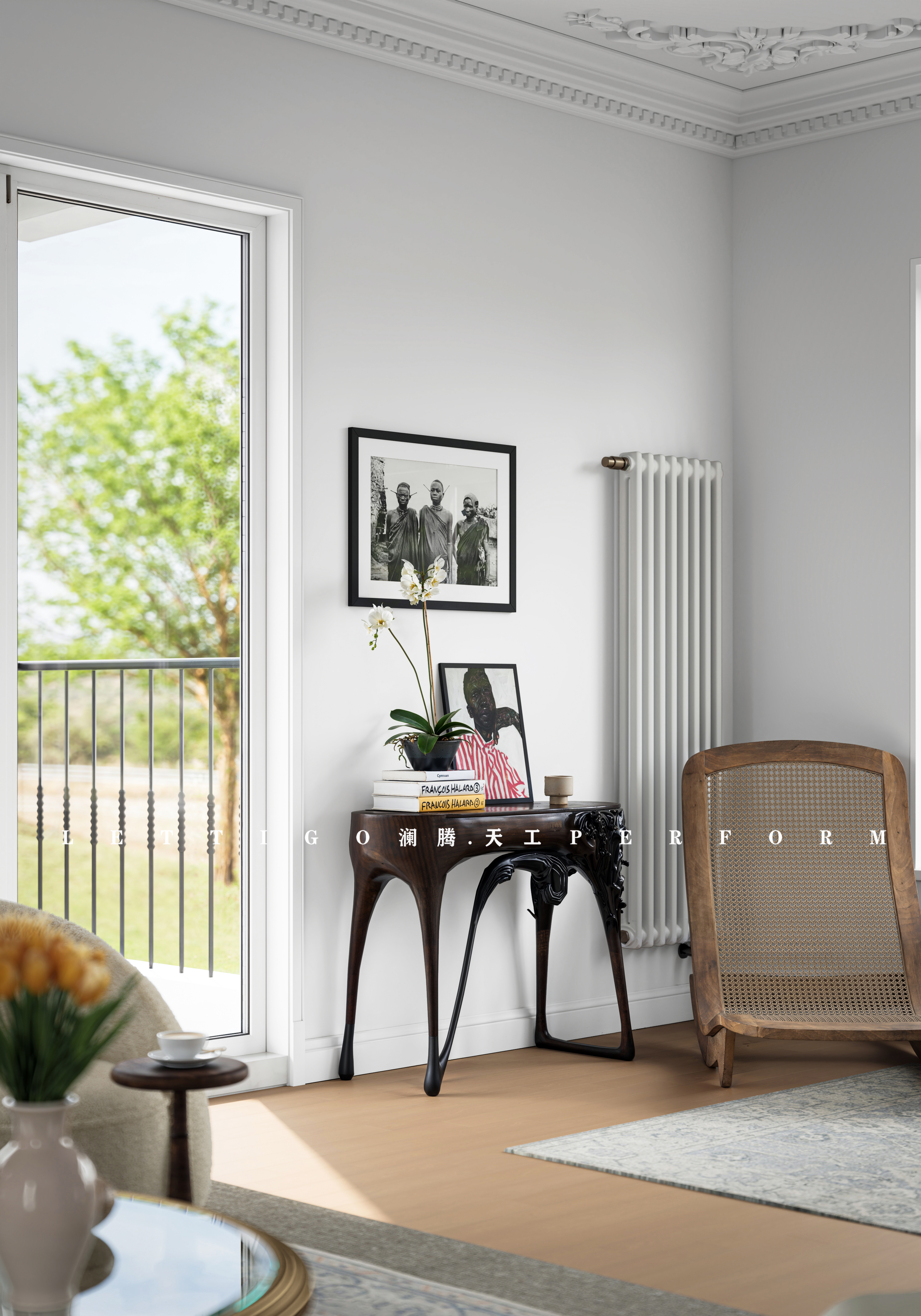 纯白简约法式家居设计-13