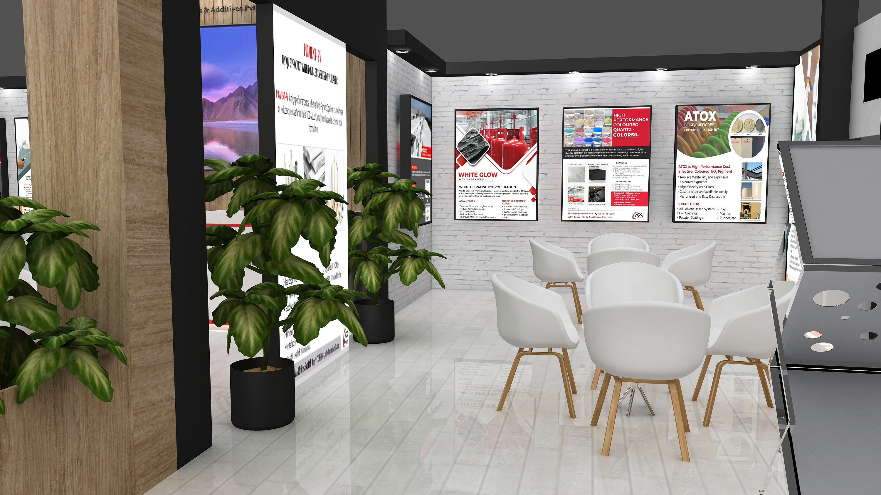 APS 12X7M STALL DESIGN IN DELHI-7